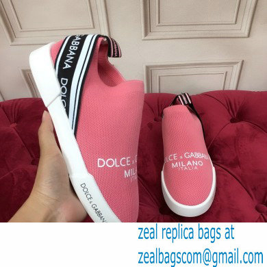 Dolce  &  Gabbana Slip On Sneakers with Logo 04 2021